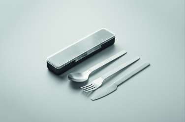 Logotrade promotional product picture of: Stainless steel cutlery set