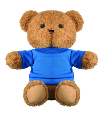 Logotrade advertising product image of: Teddy bear with t-shirt 23 cm