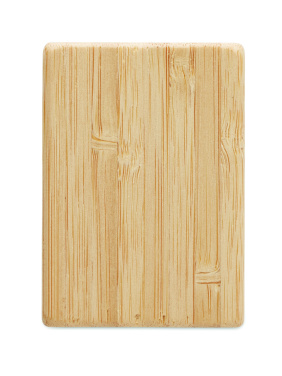 Logotrade business gift image of: Bamboo salt & pepper set