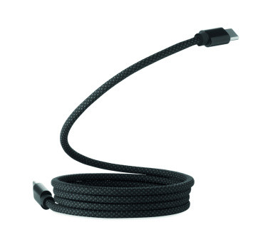 Logotrade promotional merchandise image of: Braided magnetic cable in RPET