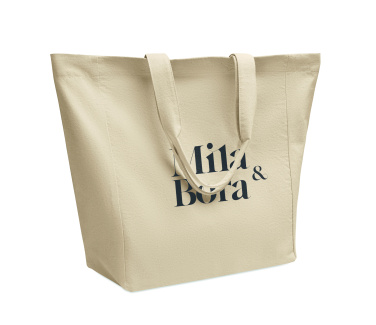 Logo trade advertising products image of: Cotton shopping bag