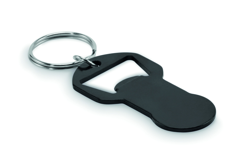 Logo trade advertising products picture of: Recycled aluminium bottle opener