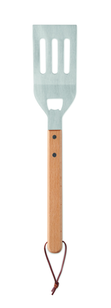 Logotrade business gift image of: BBQ spatula in beechwood