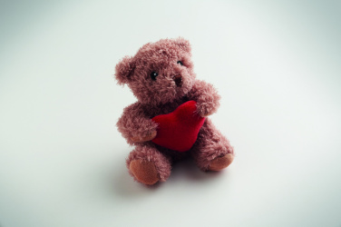 Logotrade corporate gift image of: Teddy bear plush with heart