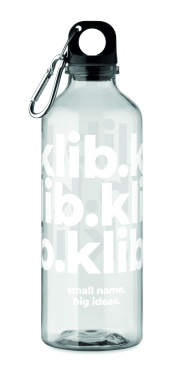 Logo trade promotional item photo of: RPET bottle 500ml