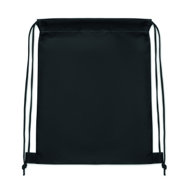 Logo trade promotional gifts picture of: Kids drawstring bag 190T RPET