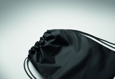 Logo trade promotional items picture of: Kids drawstring bag 190T RPET