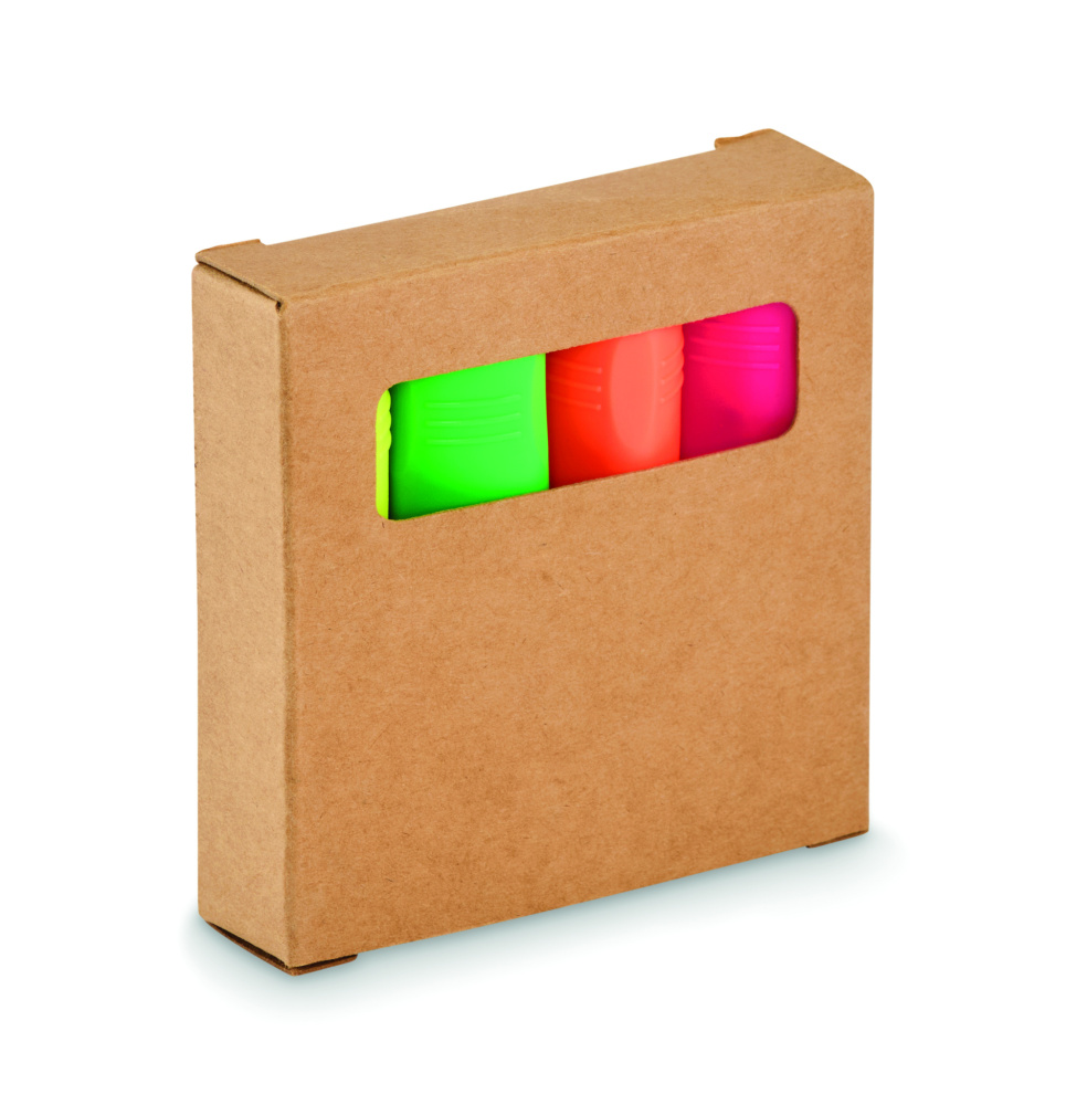 Logotrade promotional product image of: Highlighter set