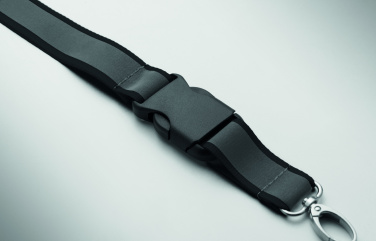 Logo trade promotional items picture of: Reflective RPET lanyard