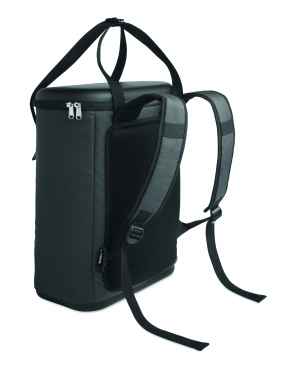 Logo trade promotional giveaways image of: Cooler rucksack 600D RPET