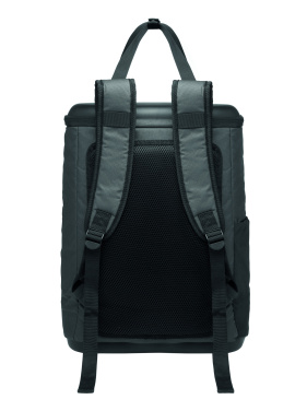 Logo trade promotional giveaways image of: Cooler rucksack 600D RPET