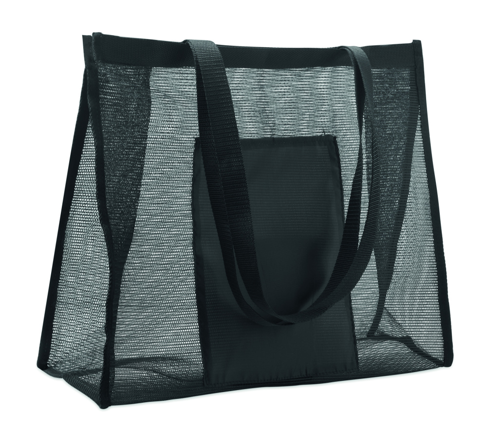 Logotrade corporate gift image of: RPET mesh shopping bag