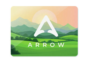 Logo trade promotional items image of: Rectangular magnet in PVC