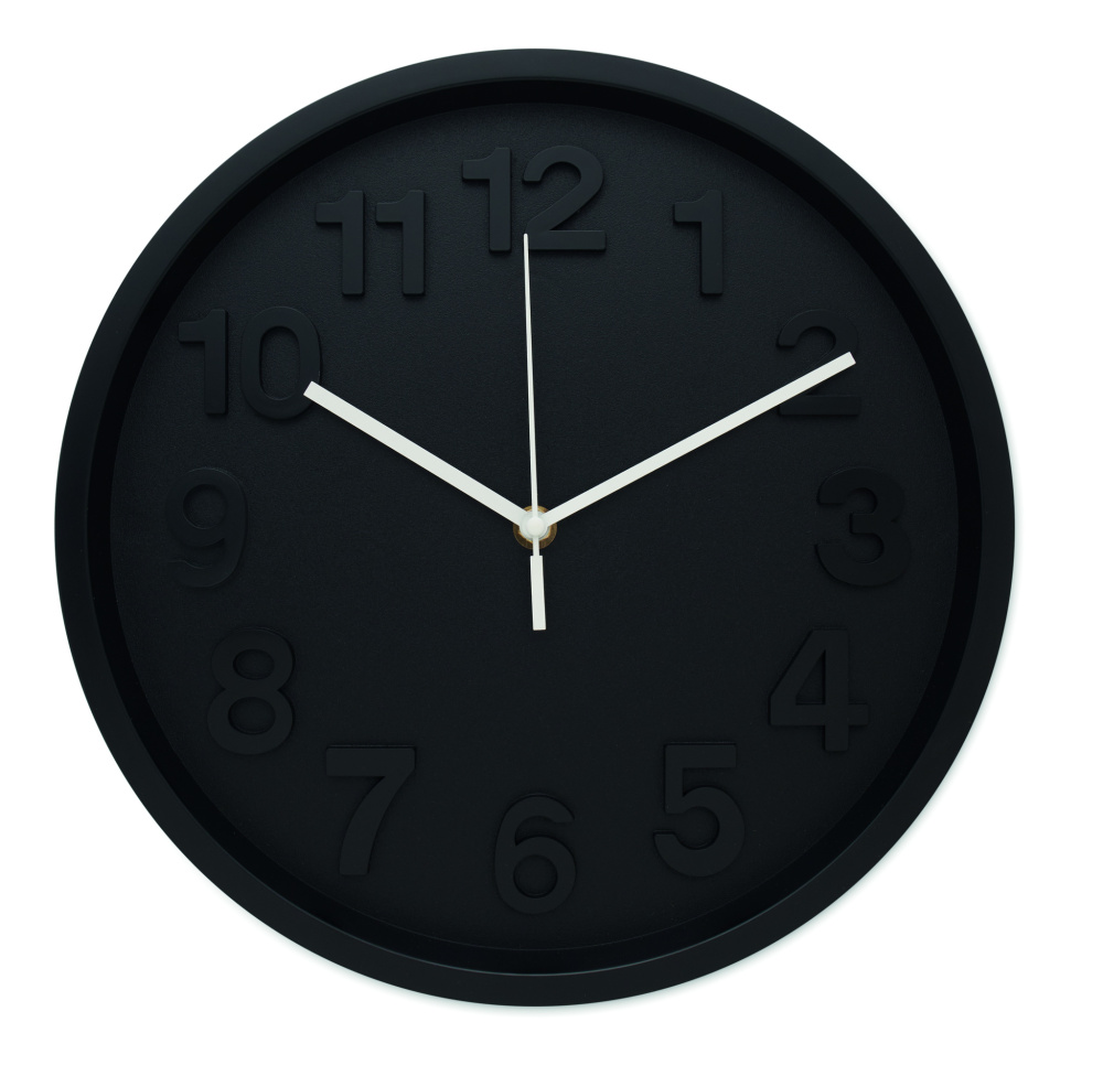 Logotrade promotional product image of: Wall clock in PP