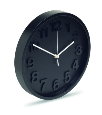 Logotrade business gift image of: Wall clock in PP