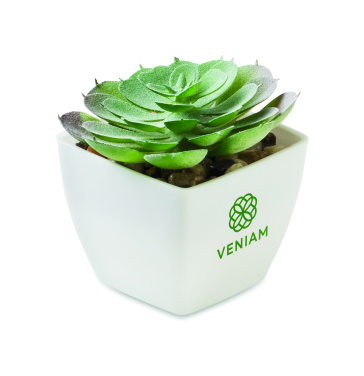 Logo trade advertising products picture of: Mini artificial plant