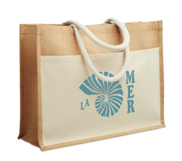 Logo trade promotional items picture of: Jute shopping bag