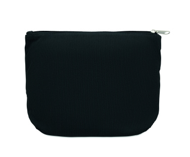 Logotrade promotional item image of: Corduroy cosmetic bag
