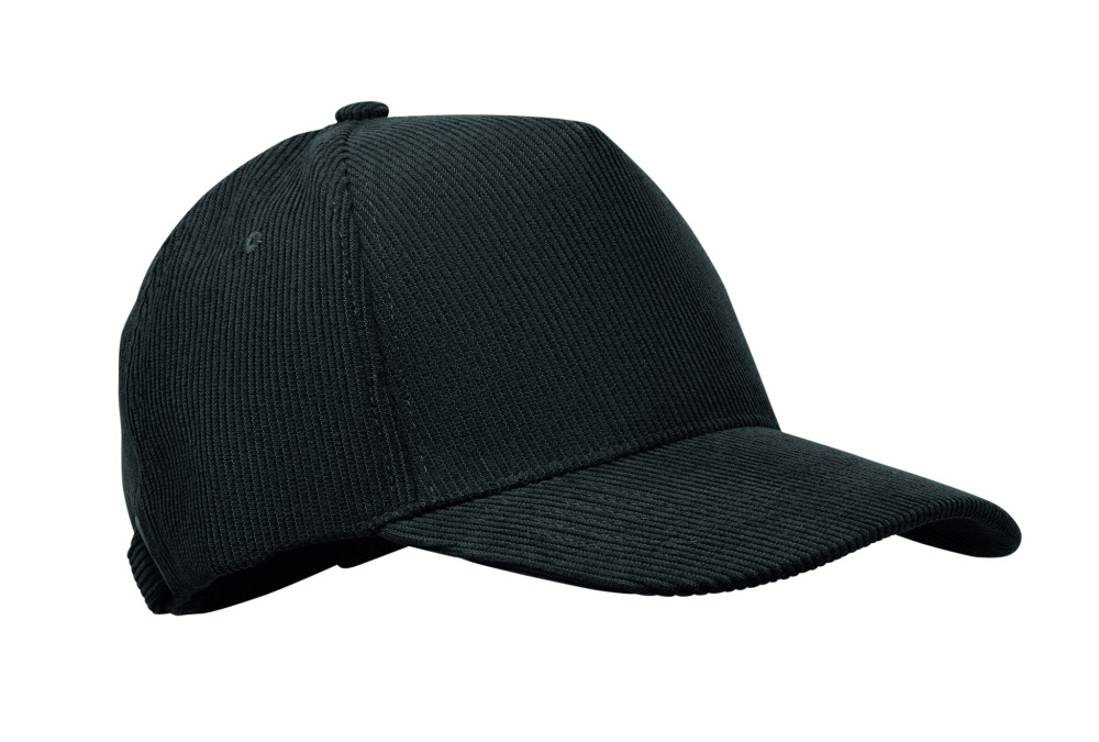 Logotrade corporate gift picture of: Corduroy 5 panel baseball cap
