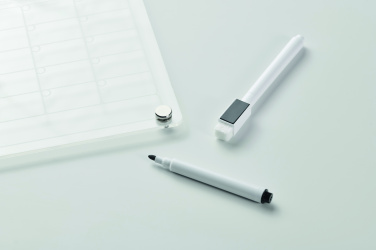 Logo trade promotional giveaway photo of: Magnetic acrylic planner