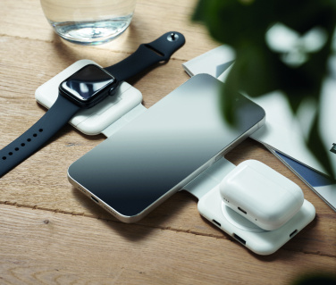 Logo trade promotional merchandise photo of: Foldable charging station