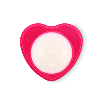 Logotrade advertising product picture of: Heart shape vegan lip balm