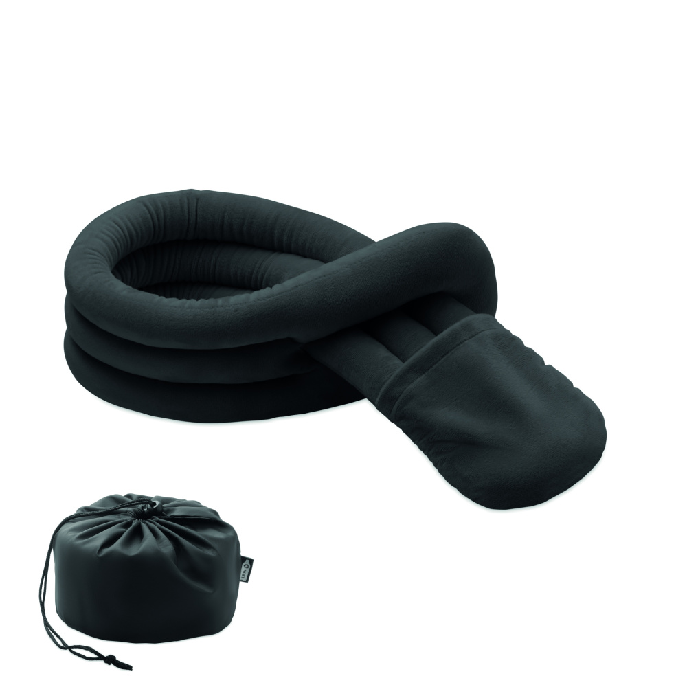 Logo trade advertising product photo of: Bendable roll travel pillow