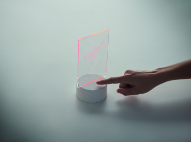 Logotrade promotional product image of: Light-up LED memo board