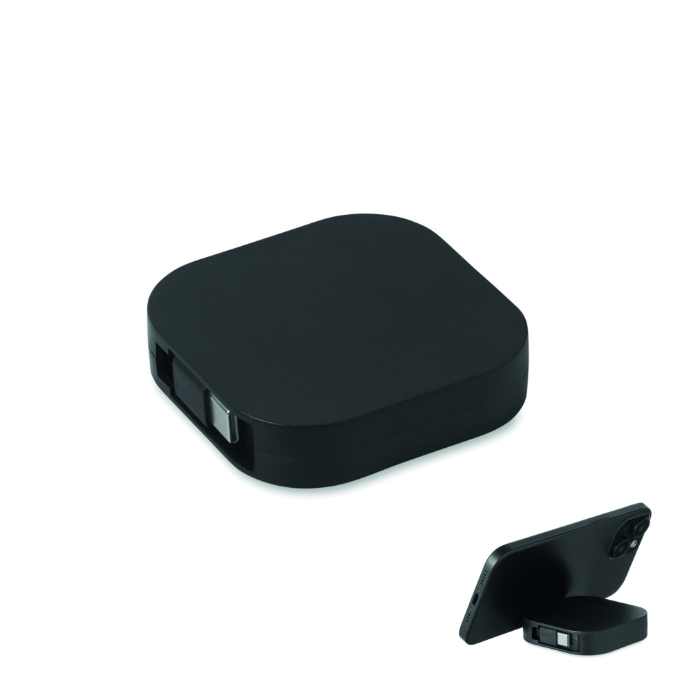 Logo trade advertising products image of: 100W retractable charging cable