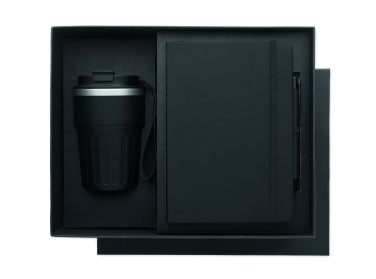 Logo trade corporate gifts image of: 3 piece gift set in box