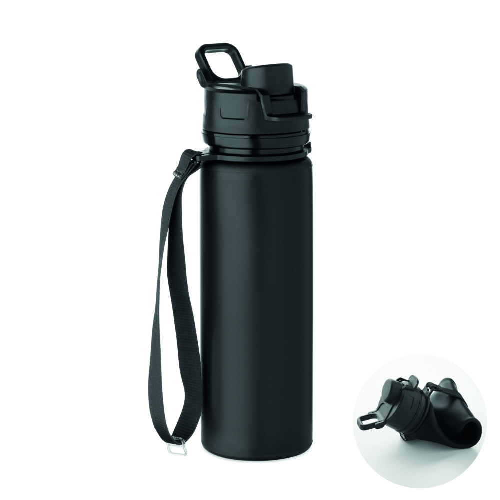 Logotrade promotional gift picture of: Foldable silicone sports bottle