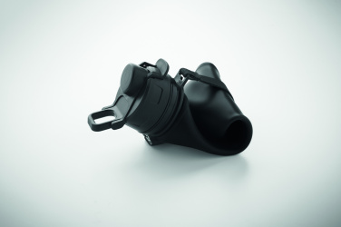 Logo trade promotional gift photo of: Foldable silicone sports bottle