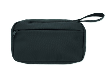 Logo trade promotional products image of: Toiletry bag 600D RPET