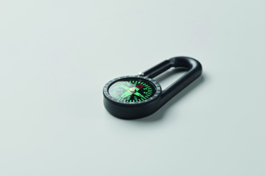 Logotrade promotional giveaways photo of: Outdoor compass with carabiner