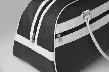 Logo trade business gifts image of: PU sports bag