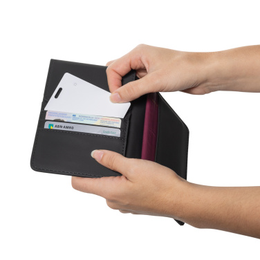 Logo trade promotional giveaways image of: Findit Dual RCS rplastic ultra-thin finder card rechargeable