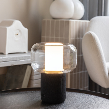 Logotrade promotional item picture of: Lux RCS recycled plastic 10W speaker lamp