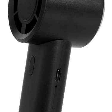 Logotrade promotional item image of: Twist RCS recycled plastic re-chargeable portable fan