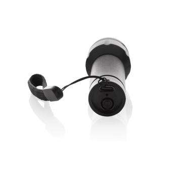 Logo trade promotional items picture of: Flara RSC recycled plastic USB-rechargeable torch