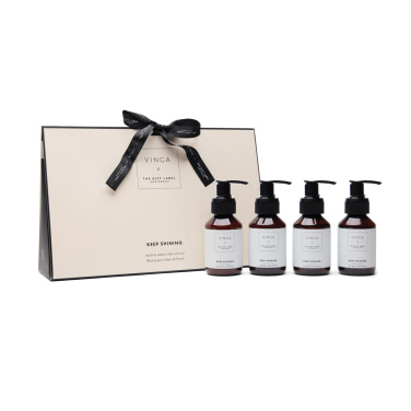 Logo trade promotional products image of: VINGA x TGL body and hand care gift set