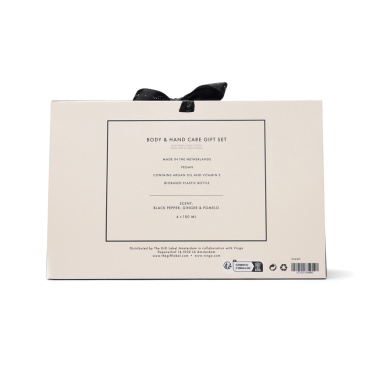 Logo trade promotional giveaways picture of: VINGA x TGL body and hand care gift set