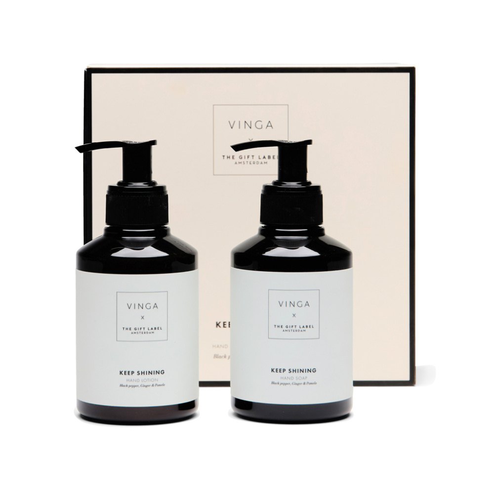 Logo trade promotional items image of: VINGA x TGL hand care gift set