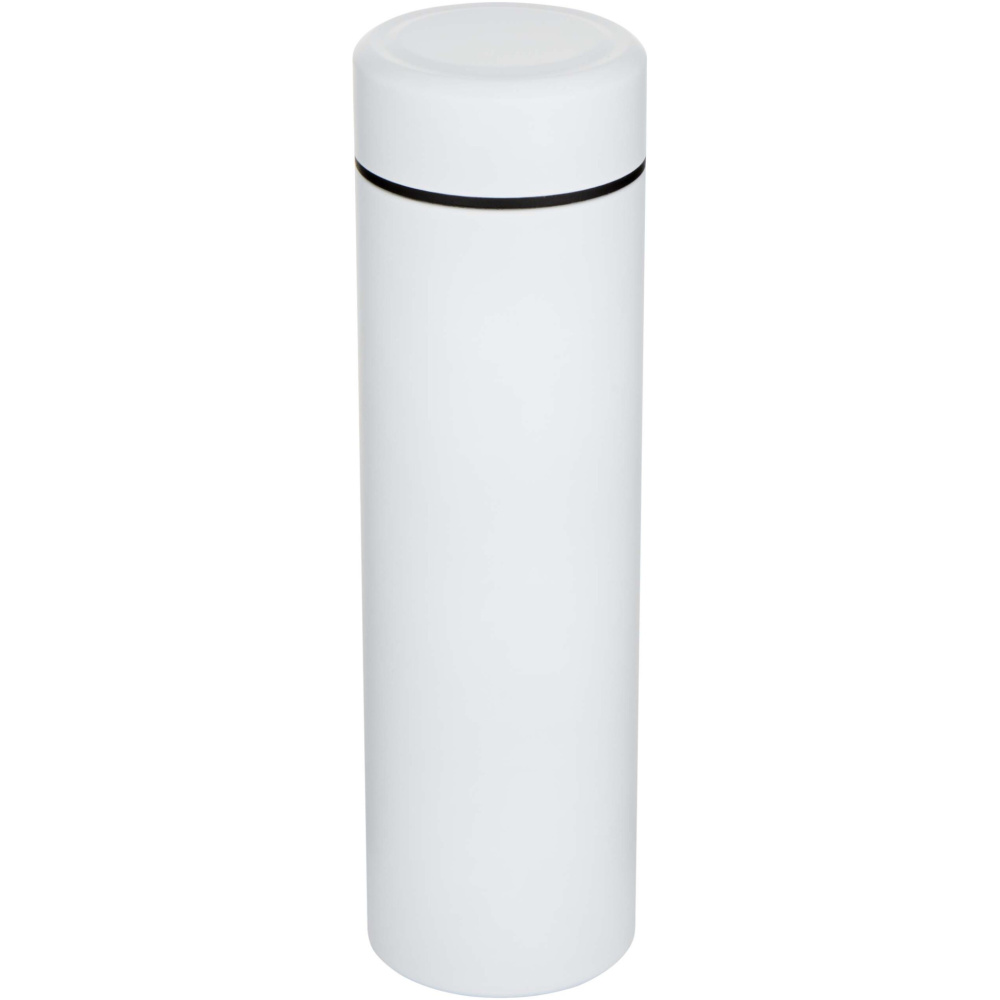 Logo trade promotional products image of: Taylor 450 ml double wall stainless steel flask with tea strainer