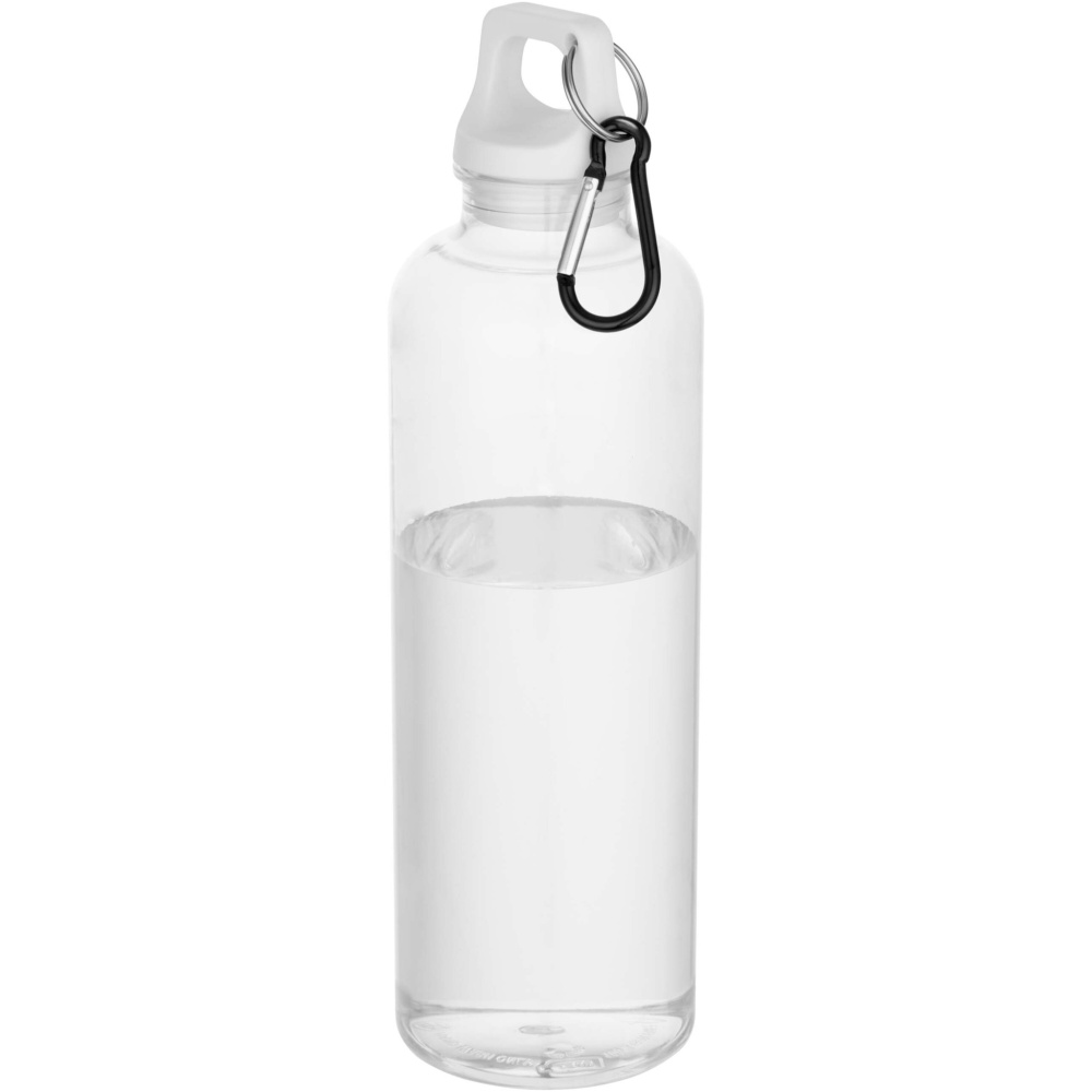 Logotrade business gift image of: Oregon 750 ml RCS recycled plastic water bottle with carabiner