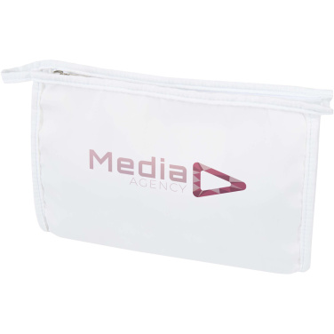 Logotrade promotional product picture of: Muse GRS RPET toiletry pouch