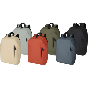 Logotrade promotional merchandise photo of: Resi Plus 15" GRS recycled anti-theft backpack 18L