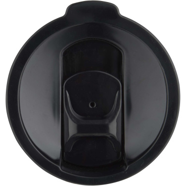 Logo trade corporate gifts image of: Grayson 480 ml RCS recycled insulated tumbler with straw