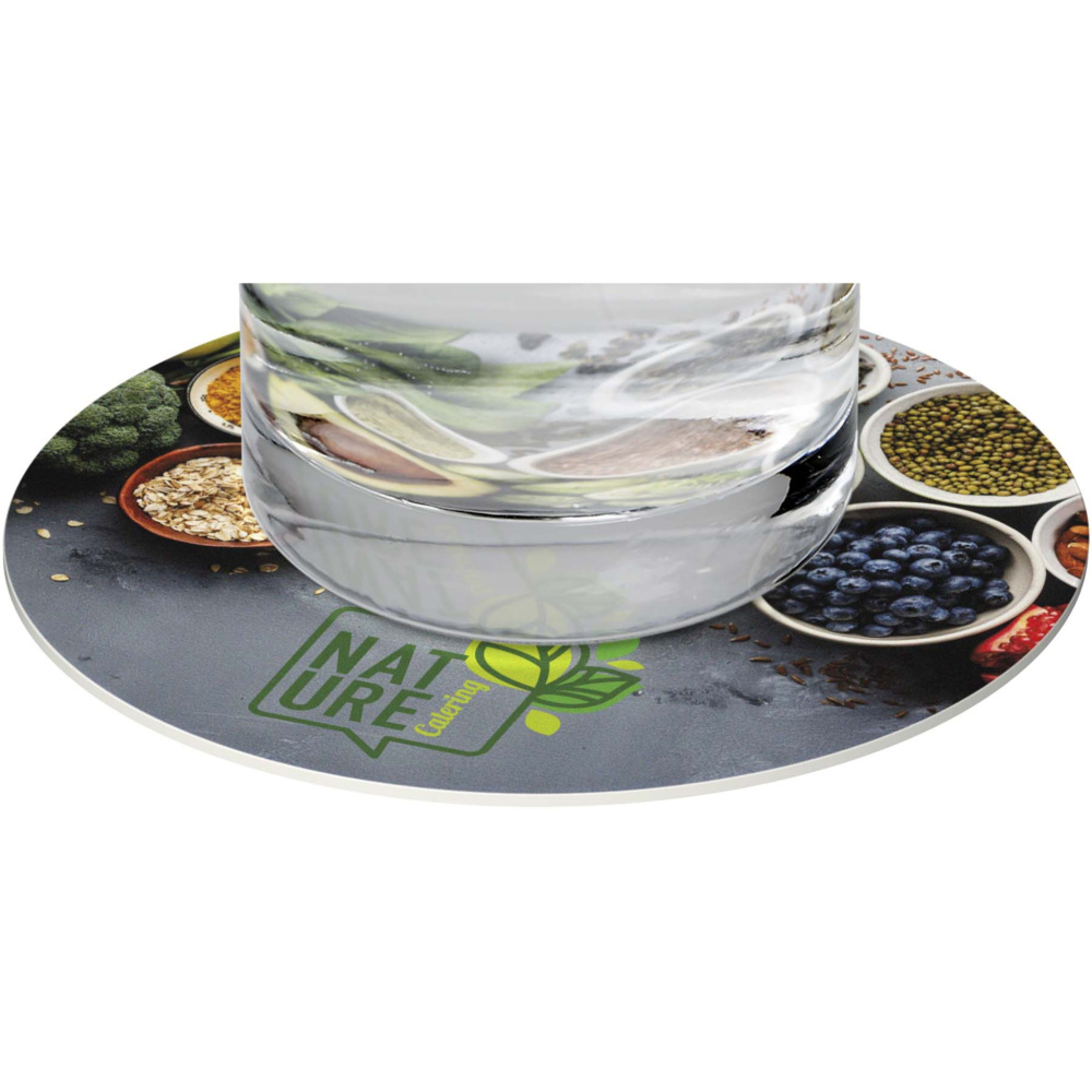 Logo trade promotional product photo of: Lumin round coaster