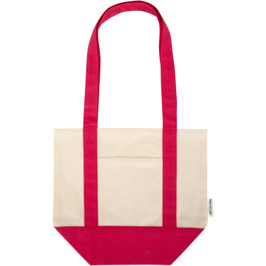 Logo trade promotional giveaways image of: Sam 320 g/m² GRS recycled mini cotton tote bag
