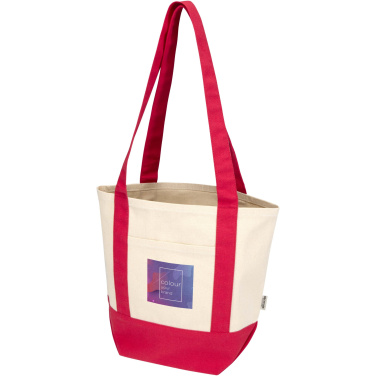 Logotrade promotional item picture of: Sam 320 g/m² GRS recycled mini cotton tote bag